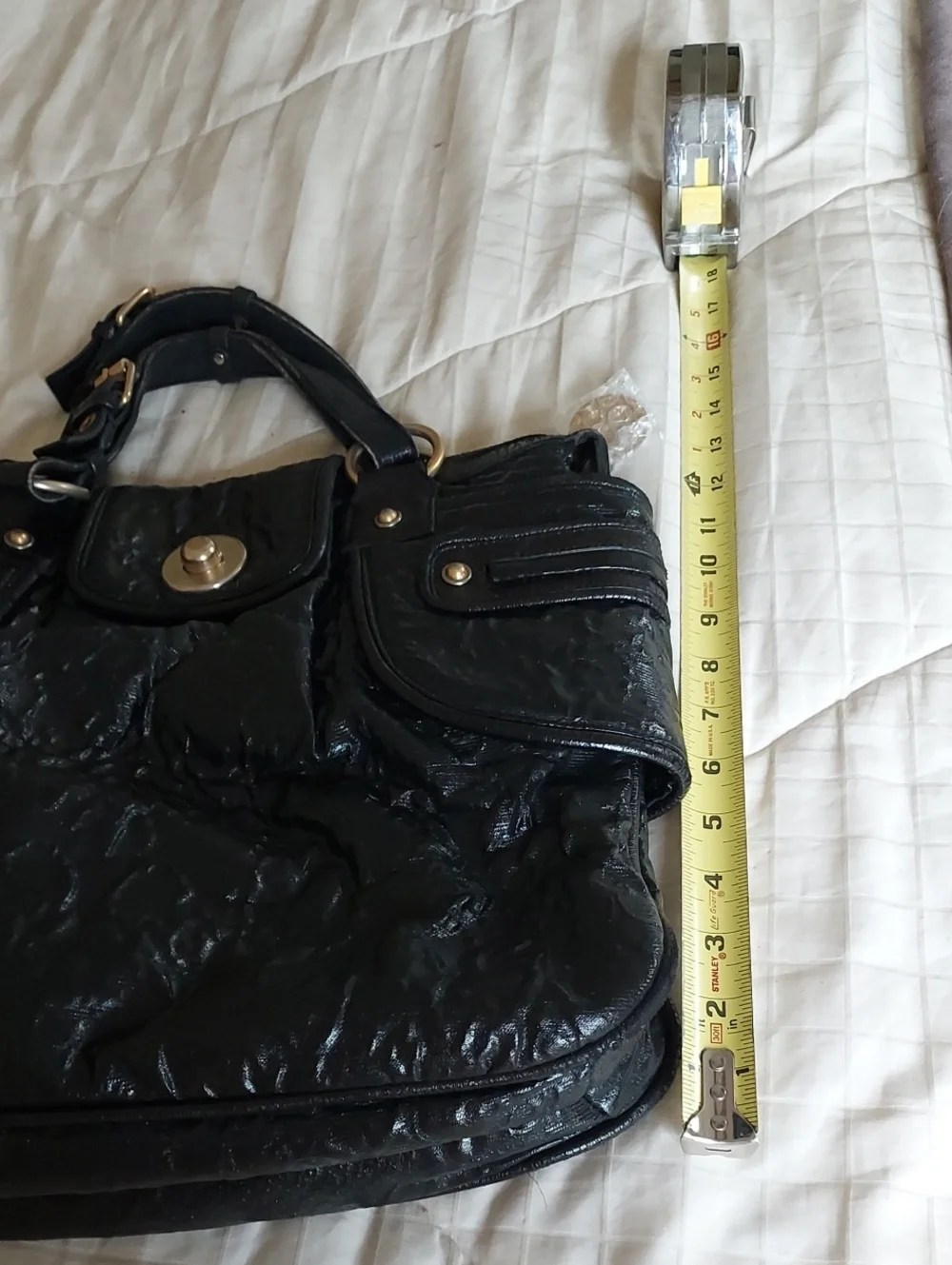 Stella McCartney Vegan Handbag Black - Picture 5 of 10